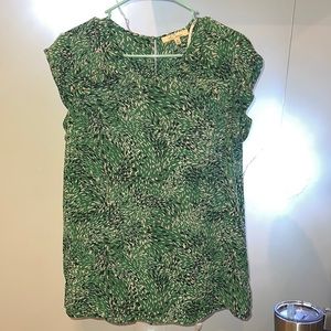Green patterned Les Serein Blouse
